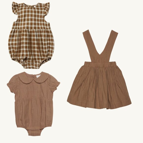 NWT - Premium brands rompers and jumper for girl